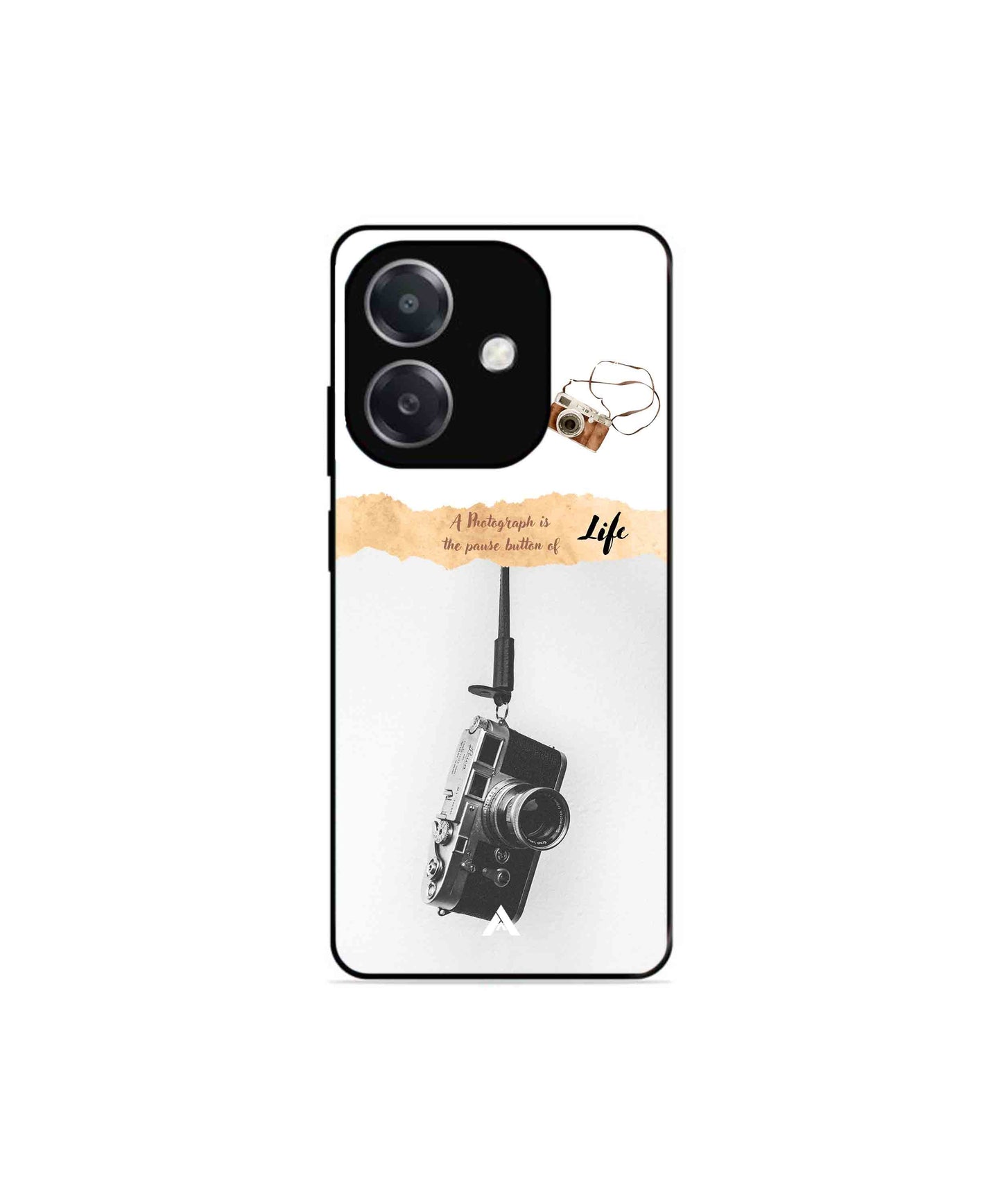 Photograph of life Metal Back Cover Phone Case for Oppo A3