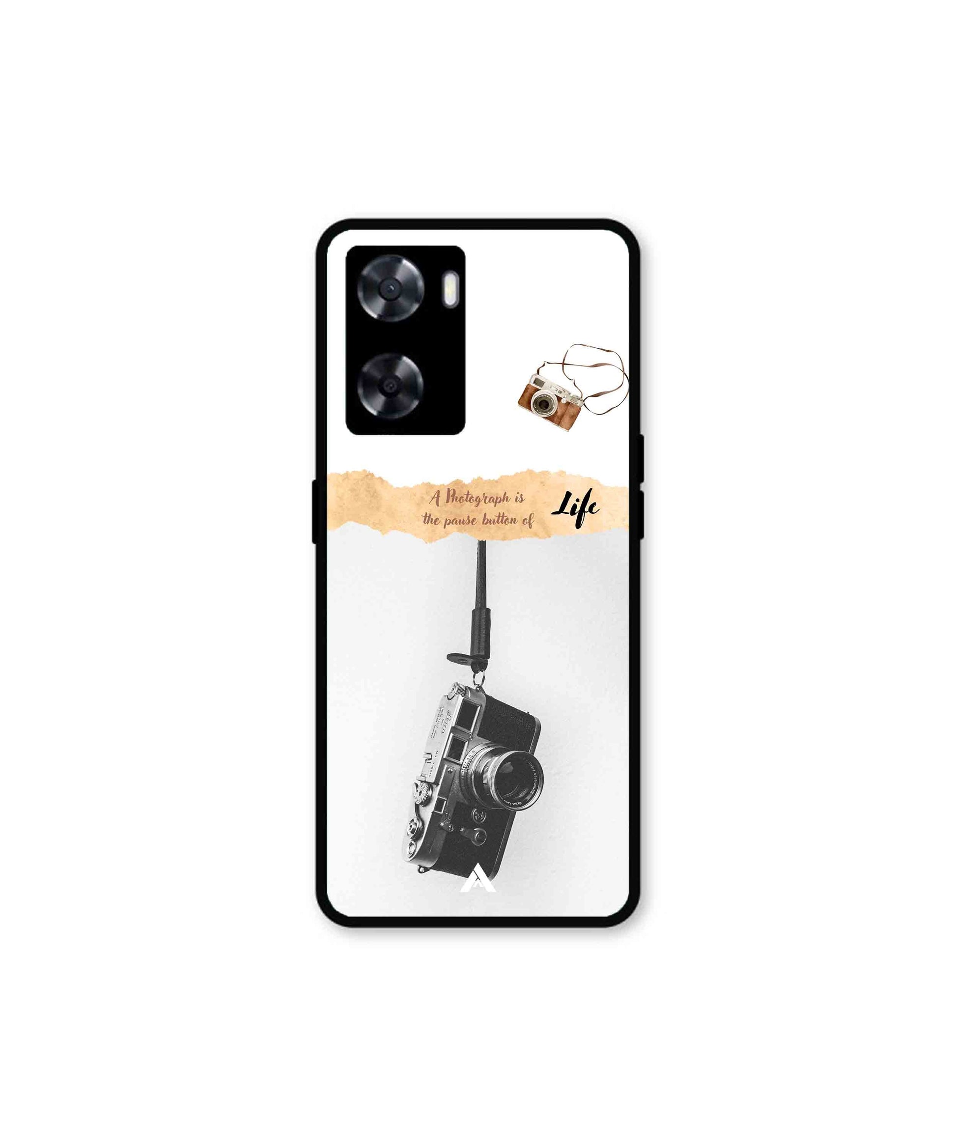 Photograph of life Metal Back Cover Phone Case for Oppo A57