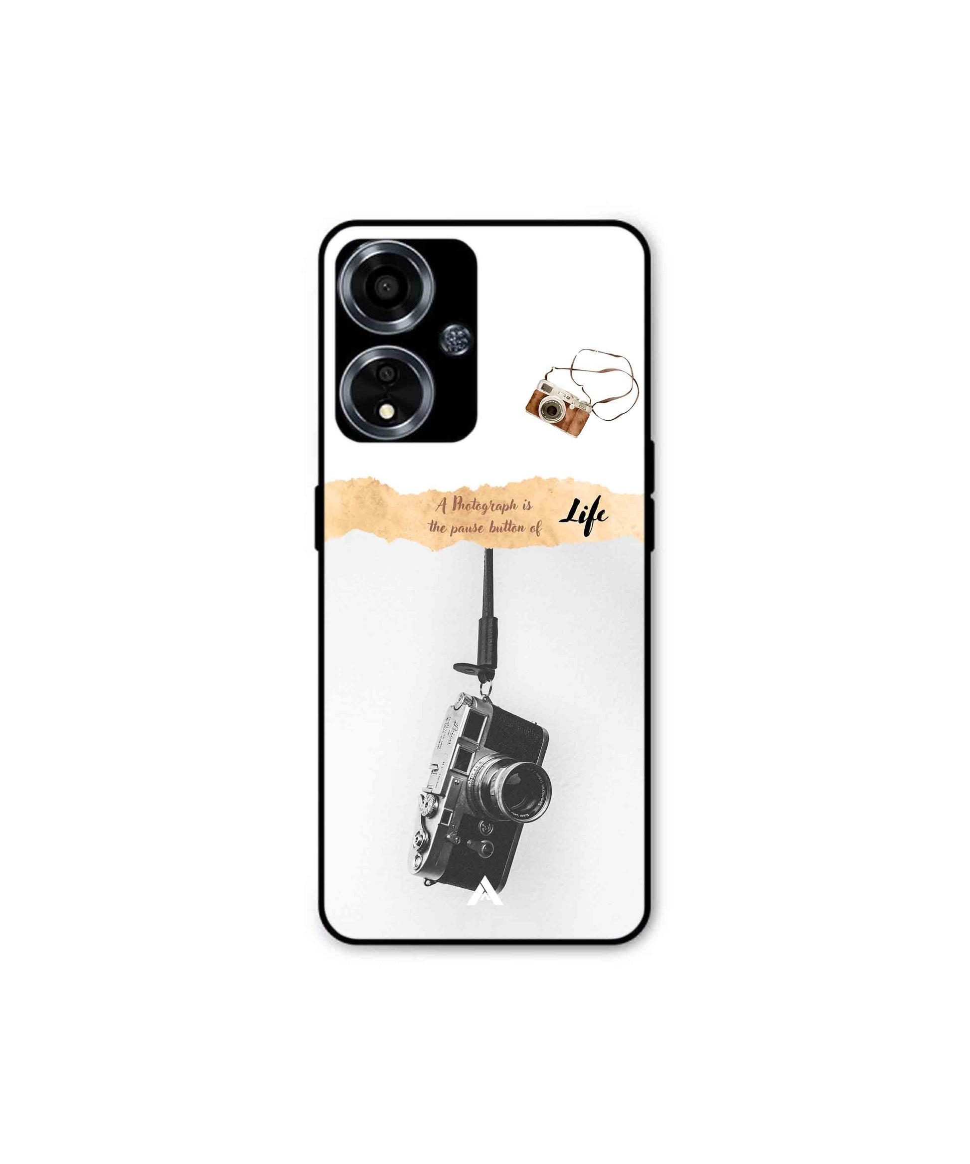 Photograph of life Metal Back Cover Phone Case for Oppo A59