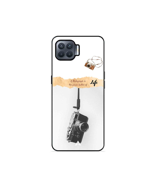 Photograph of life Metal Back Cover Phone Case for Oppo F17 Pro