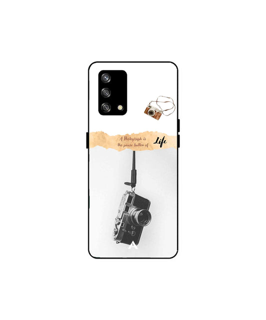 Photograph of life Metal Back Cover Phone Case for Oppo F19
