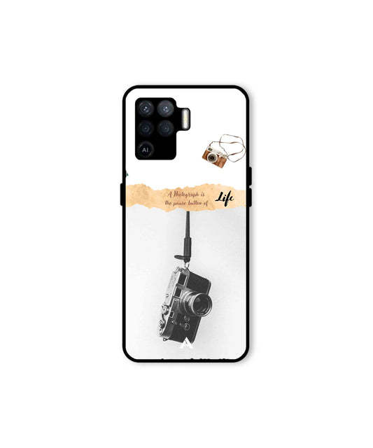 Photograph of life Metal Back Cover Phone Case for Oppo F19 Pro