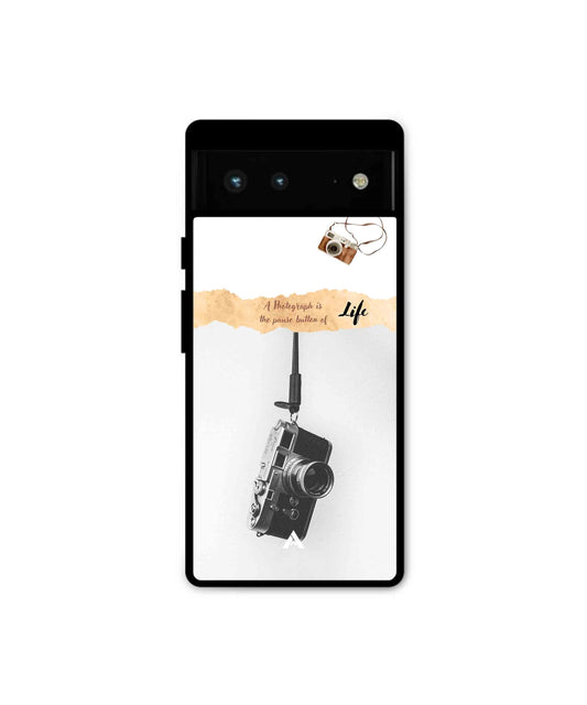 Photograph of life Metal Back Cover Phone Case for Pixel 7 Pro