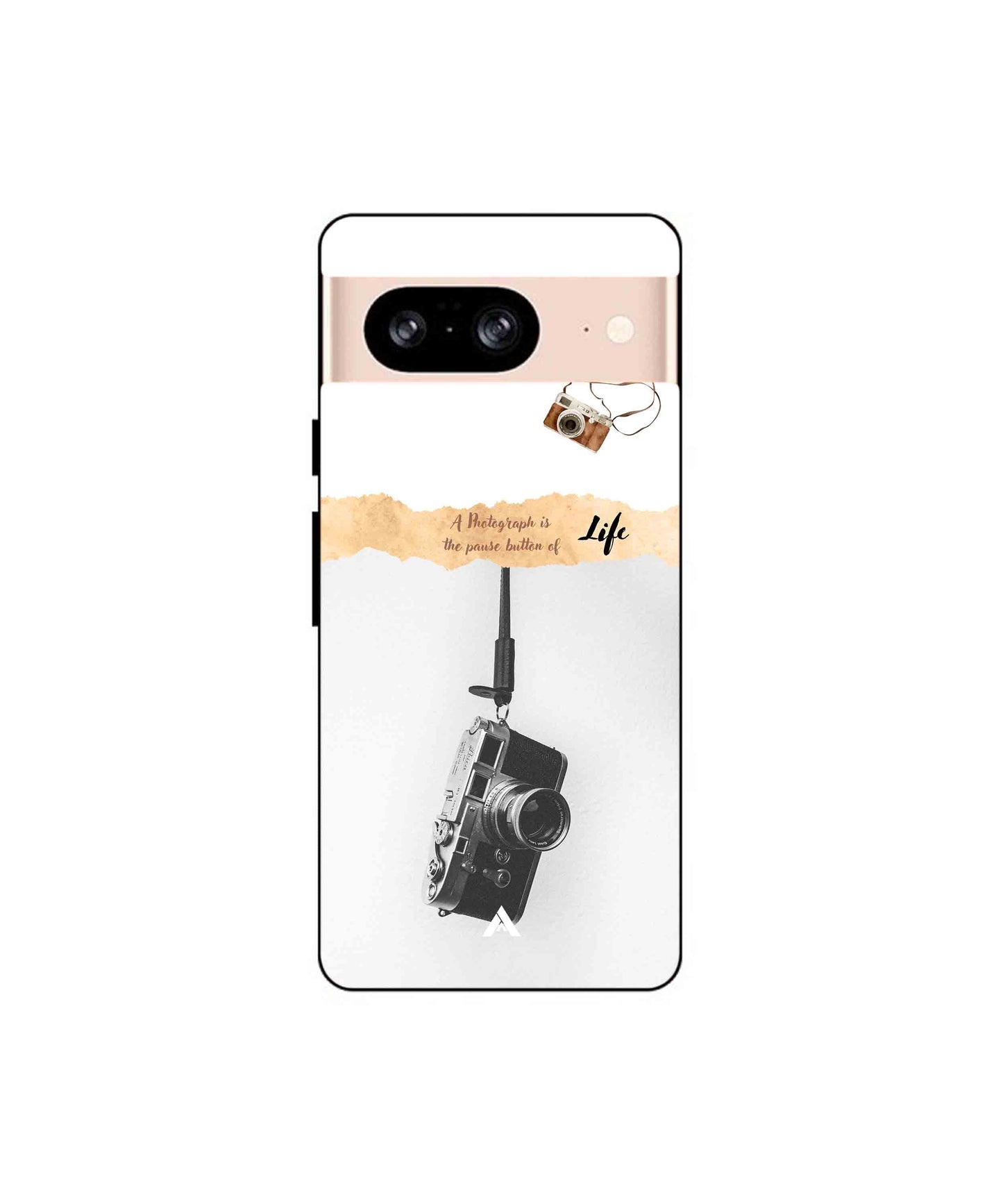 Photograph of life Metal Back Cover Phone Case for Pixel 8