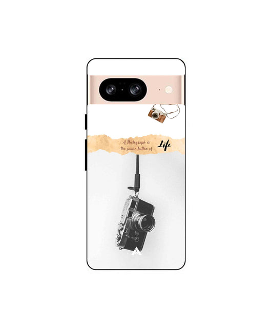 Photograph of life Metal Back Cover Phone Case for Pixel 8