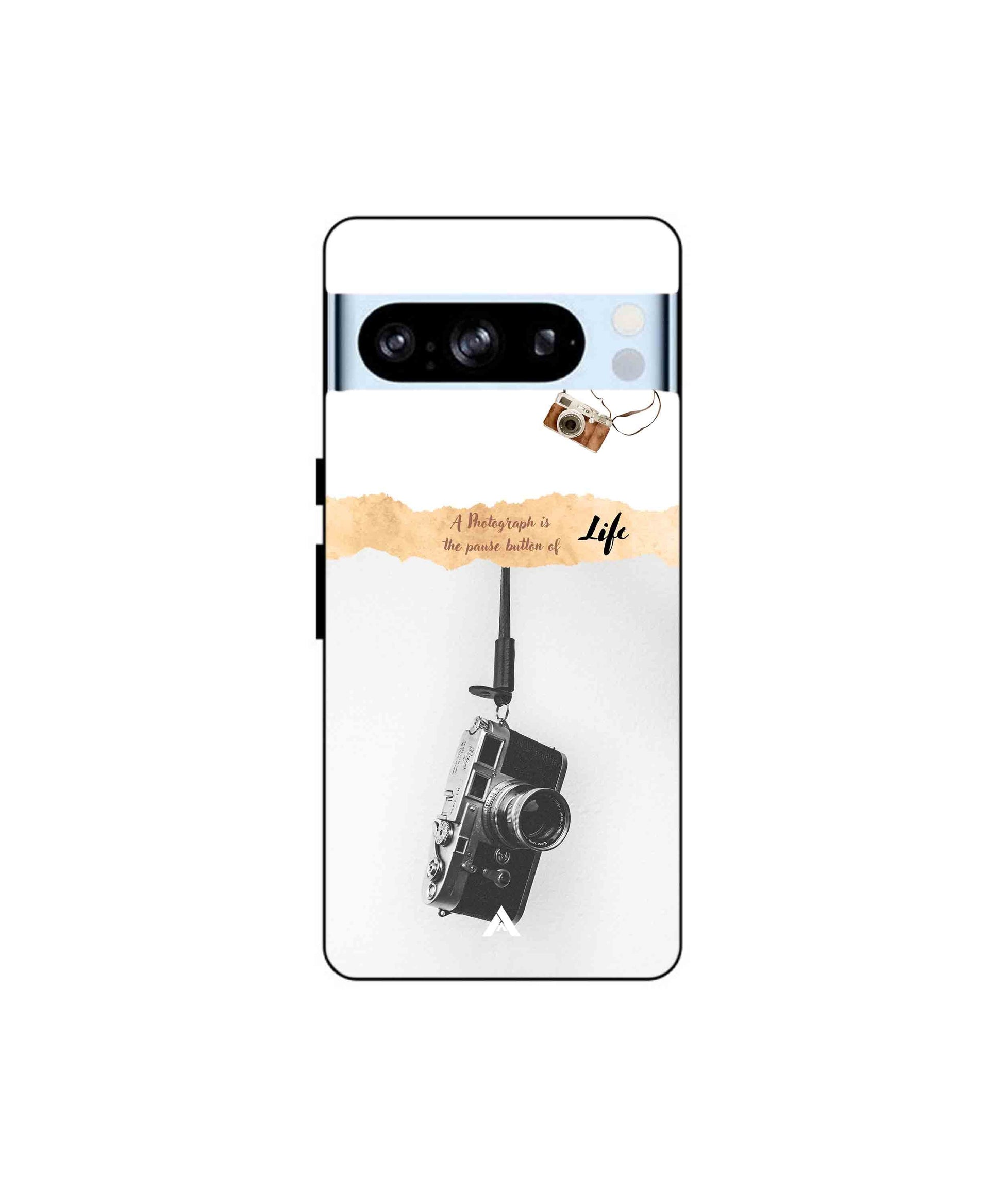 Photograph of life Metal Back Cover Phone Case for Pixel 8 Pro