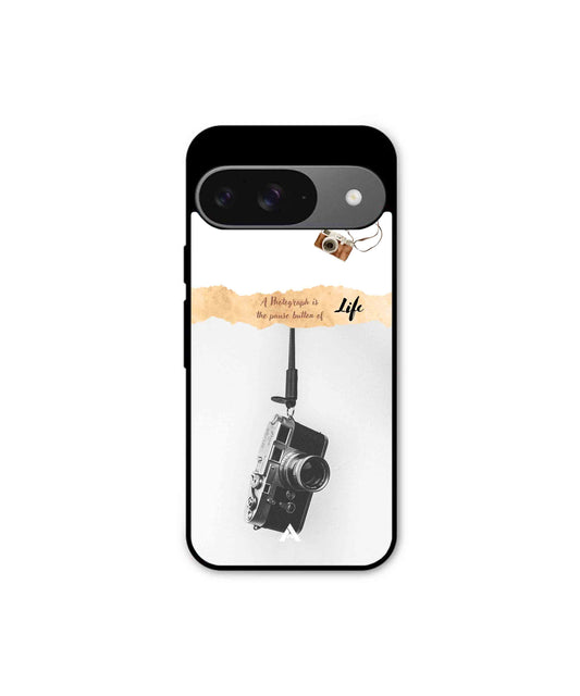 Photograph of life Metal Back Cover Phone Case for Pixel 9