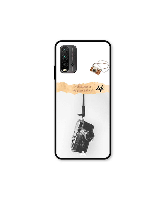 Photograph of life Metal Back Cover Phone Case for Poco M3