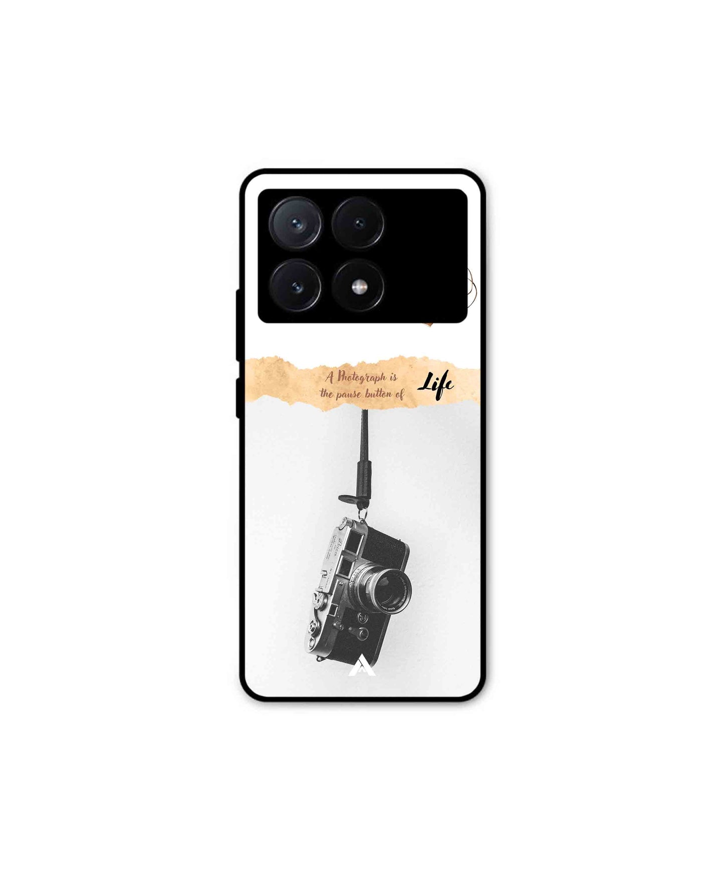 Photograph of life Metal Back Cover Phone Case for Poco X6 Pro
