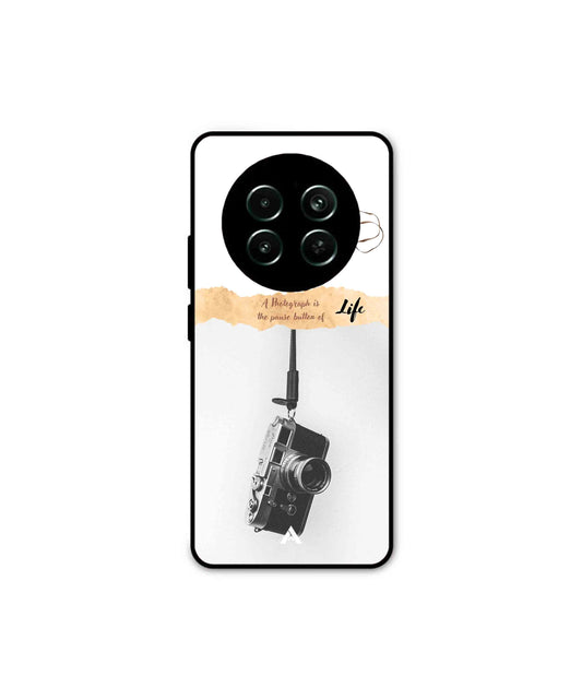 Photograph of life Metal Back Cover Phone Case for Realme 12 5G