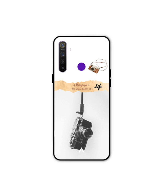 Photograph of life Metal Back Cover Phone Case for Realme 5i