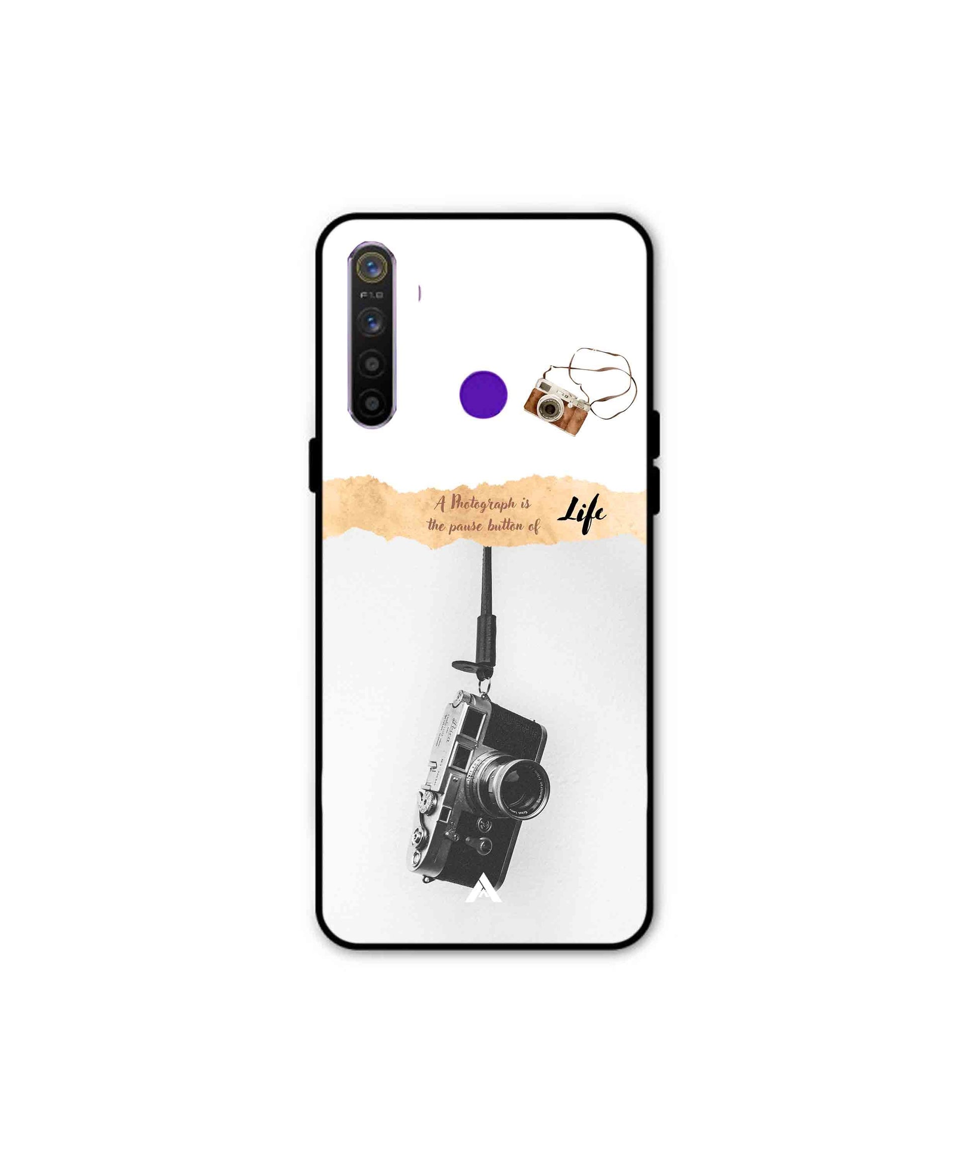 Photograph of life Metal Back Cover Phone Case for Realme 5s