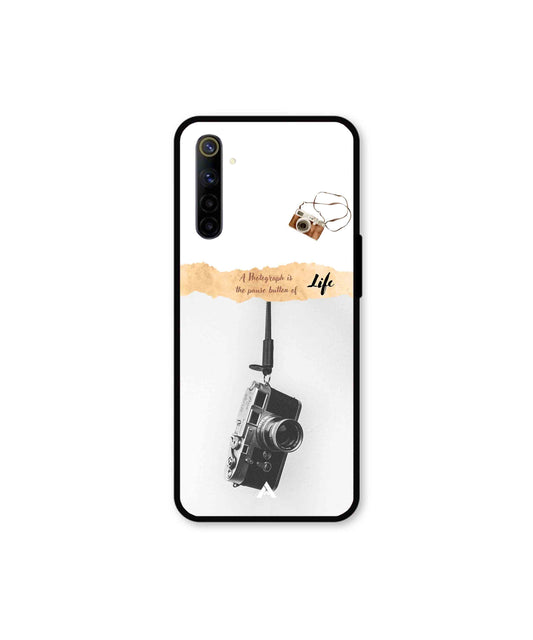 Photograph of life Metal Back Cover Phone Case for Realme 6i