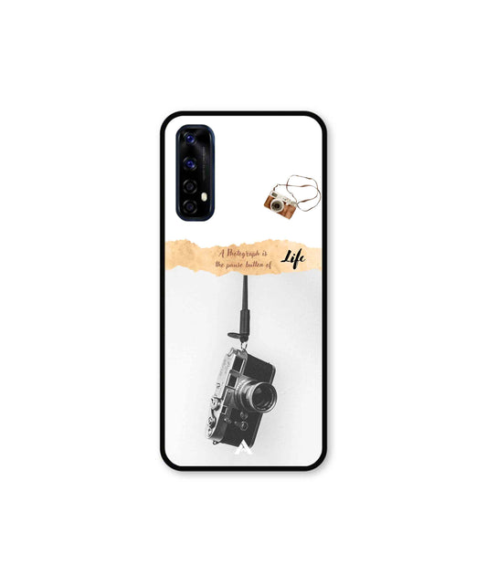 Photograph of life Metal Back Cover Phone Case for Realme 7
