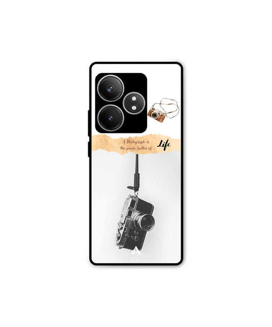 Photograph of life Metal Back Cover Phone Case for Realme GT 6T