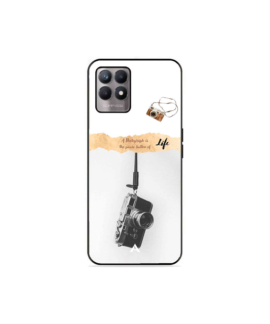 Photograph of life Metal Back Cover Phone Case for Realme Narzo 50