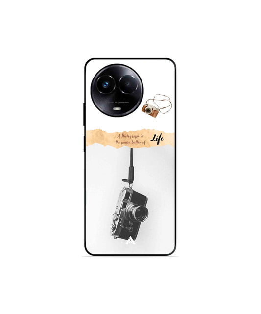 Photograph of life Metal Back Cover Phone Case for Realme Narzo 60X