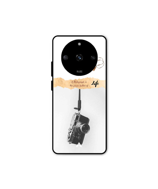Photograph of life Metal Back Cover Phone Case for Realme Narzo 60