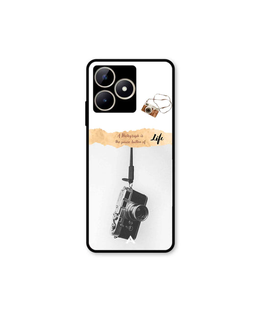 Photograph of life Metal Back Cover Phone Case for Realme Narzo N53