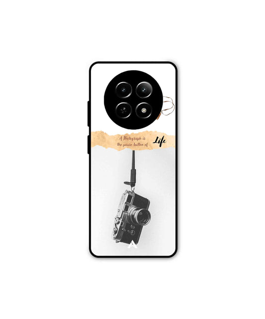 Photograph of life Metal Back Cover Phone Case for Realme Narzo N65