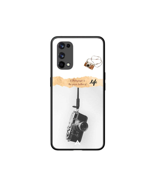 Photograph of life Metal Back Cover Phone Case for Realme X7 Pro