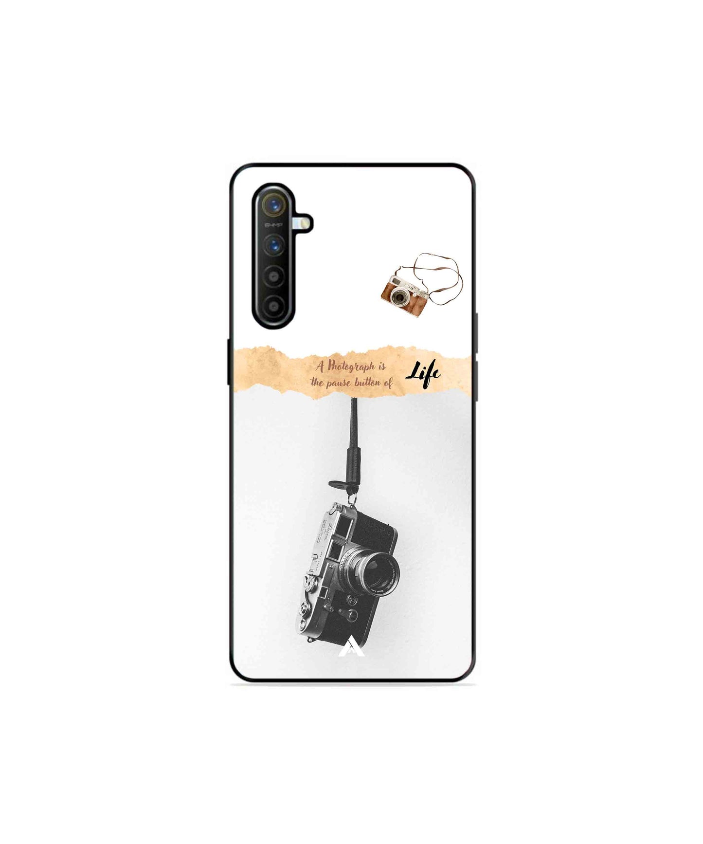 Photograph of life Metal Back Cover Phone Case for Realme XT