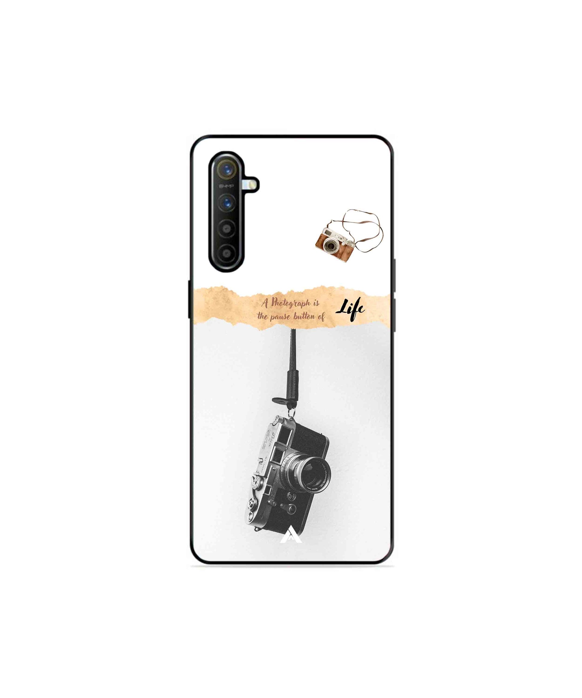 Photograph of life Metal Back Cover Phone Case for Realme XT