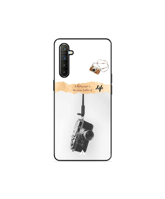 Photograph of life Metal Back Cover Phone Case for Realme XT