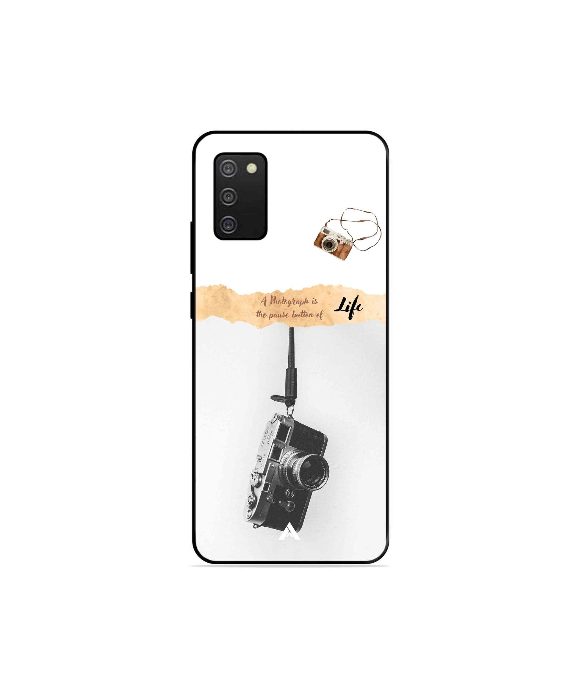 Photograph of life Metal Back Cover Phone Case for Samsung Galaxy A03s