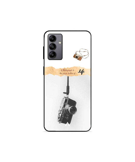 Photograph of life Metal Back Cover Phone Case for Samsung Galaxy A04s