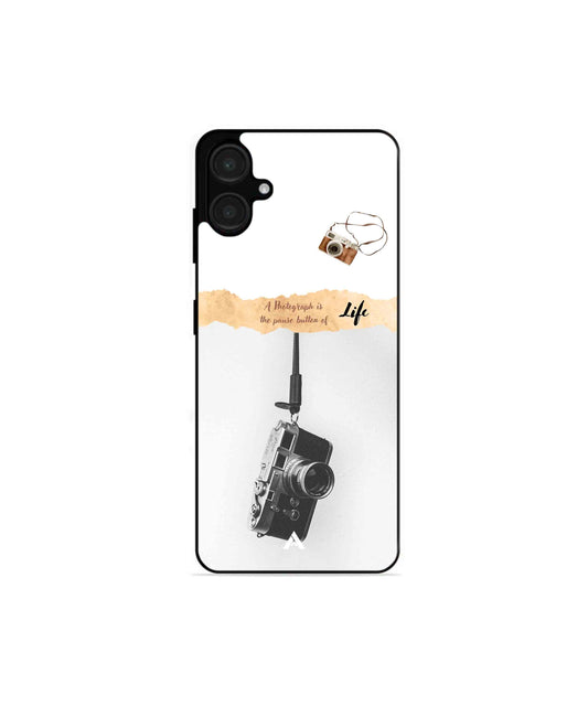 Photograph of life Metal Back Cover Phone Case for Samsung Galaxy A06