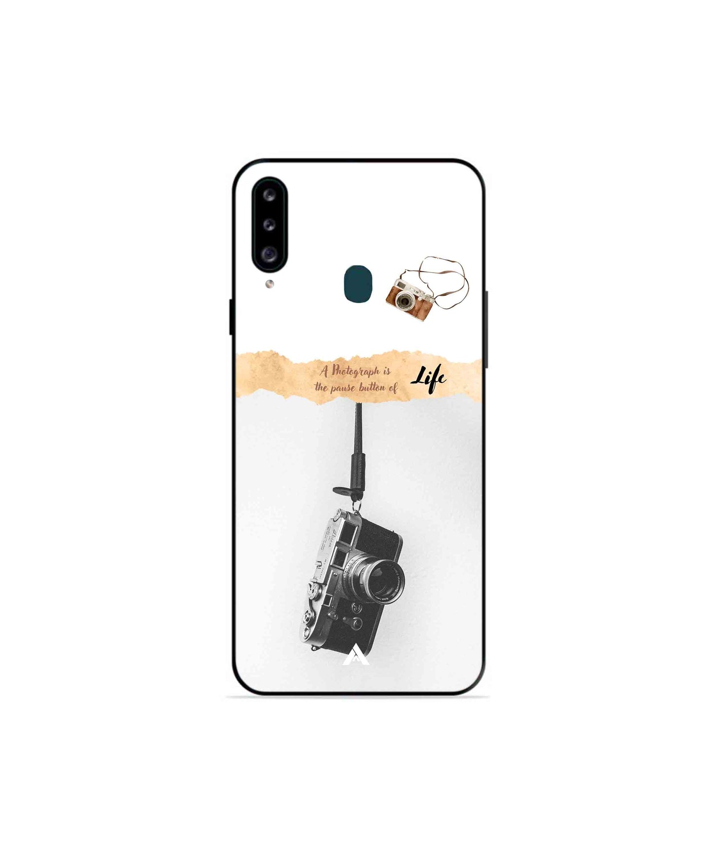 Photograph of life Metal Back Cover Phone Case for Samsung Galaxy A20s