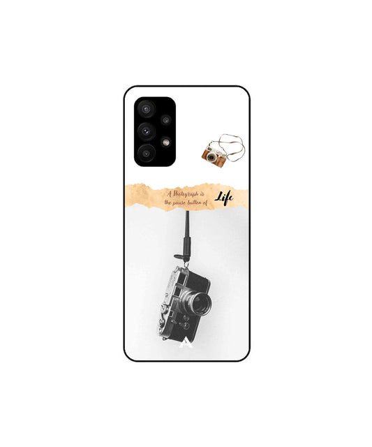 Photograph of life Metal Back Cover Phone Case for Samsung Galaxy A23 5G
