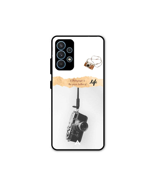 Photograph of life Metal Back Cover Phone Case for Samsung Galaxy A32 4G