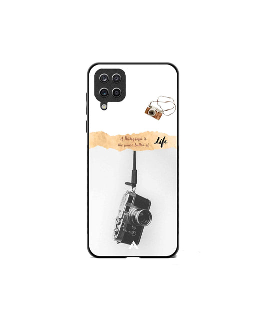 Photograph of life Metal Back Cover Phone Case for Samsung Galaxy A42