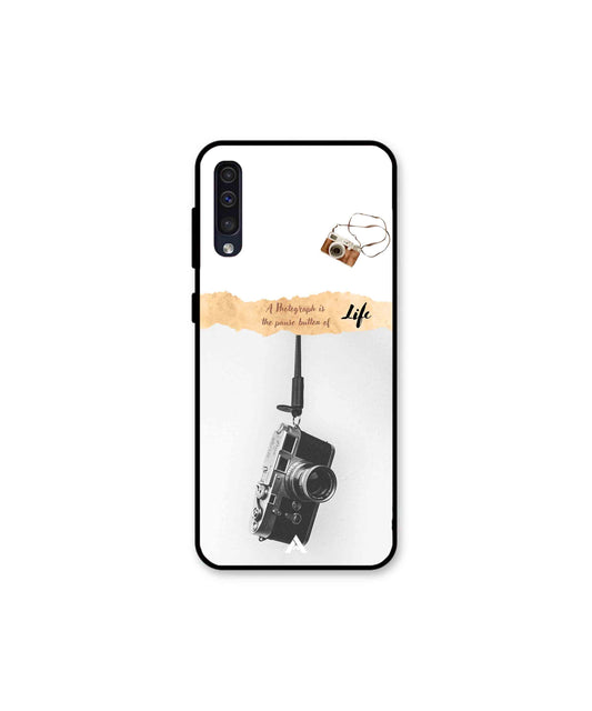 Photograph of life Metal Back Cover Phone Case for Samsung Galaxy A50