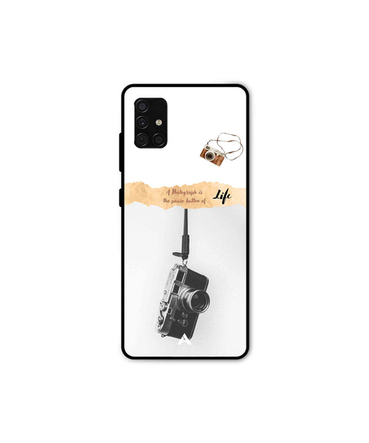Photograph of life Metal Back Cover Phone Case for Samsung Galaxy A51