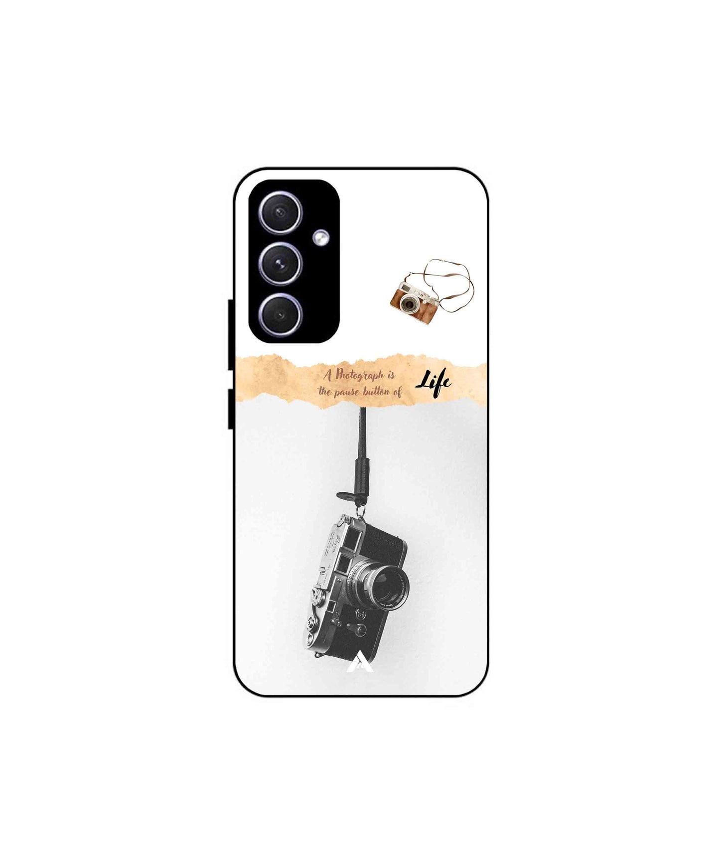 Photograph of life Metal Back Cover Phone Case for Samsung Galaxy A54