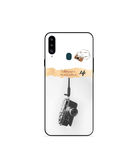 Photograph of life Metal Back Cover Phone Case for Samsung Galaxy A70s