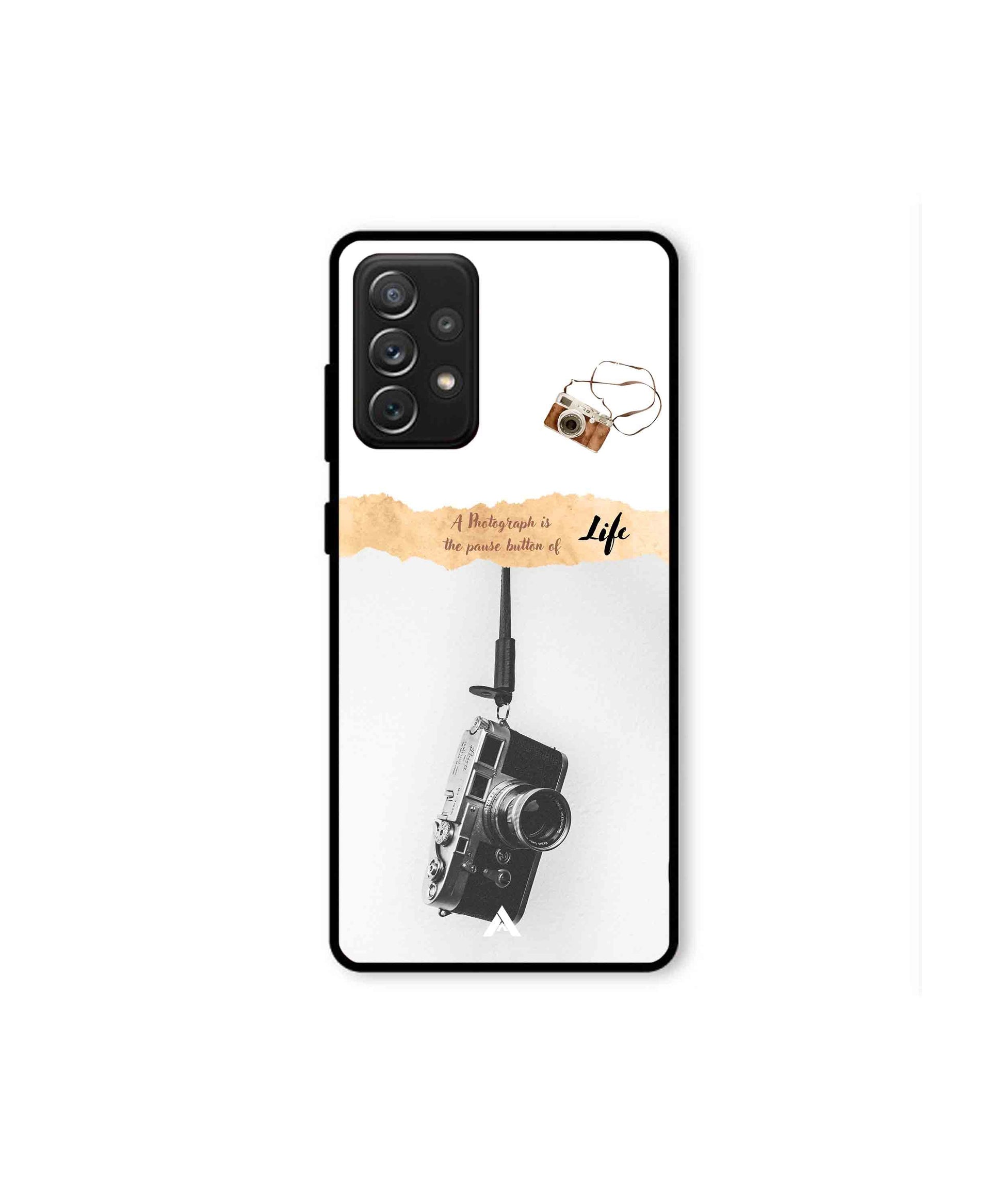 Photograph of life Metal Back Cover Phone Case for Samsung Galaxy A72