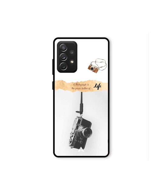 Photograph of life Metal Back Cover Phone Case for Samsung Galaxy A72