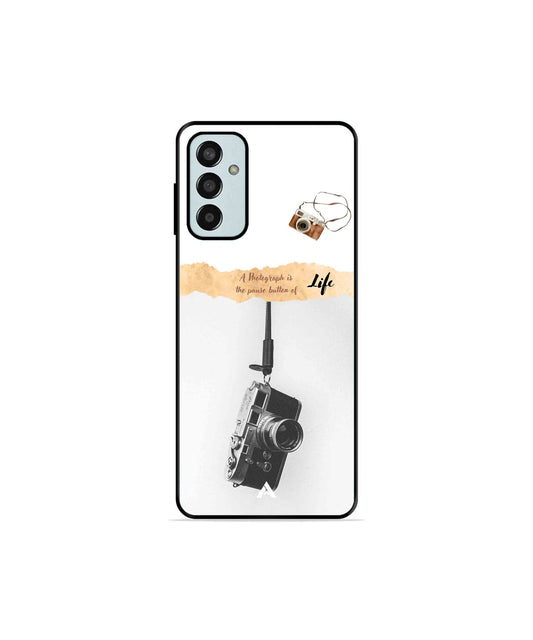 Photograph of life Metal Back Cover Phone Case for Samsung Galaxy F13 4G
