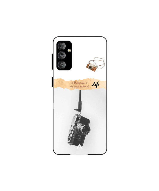 Photograph of life Metal Back Cover Phone Case for Samsung Galaxy F23