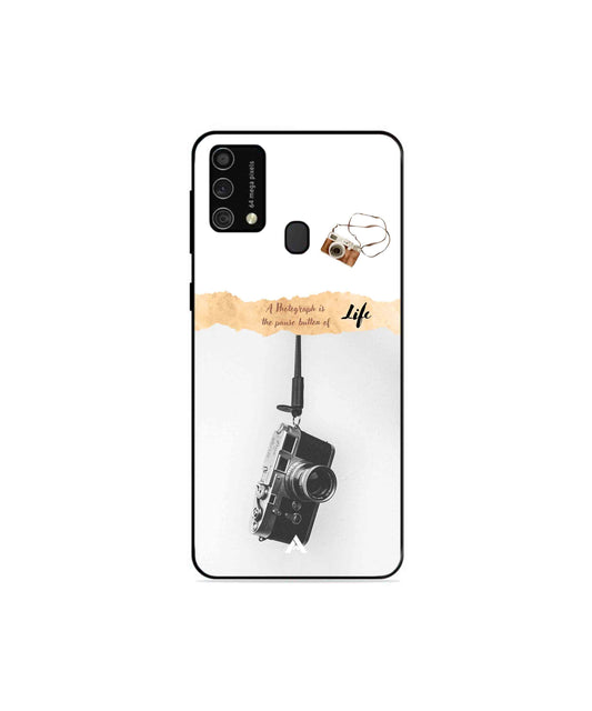 Photograph of life Metal Back Cover Phone Case for Samsung Galaxy F41
