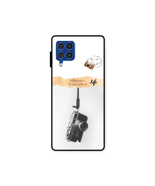 Photograph of life Metal Back Cover Phone Case for Samsung Galaxy F62