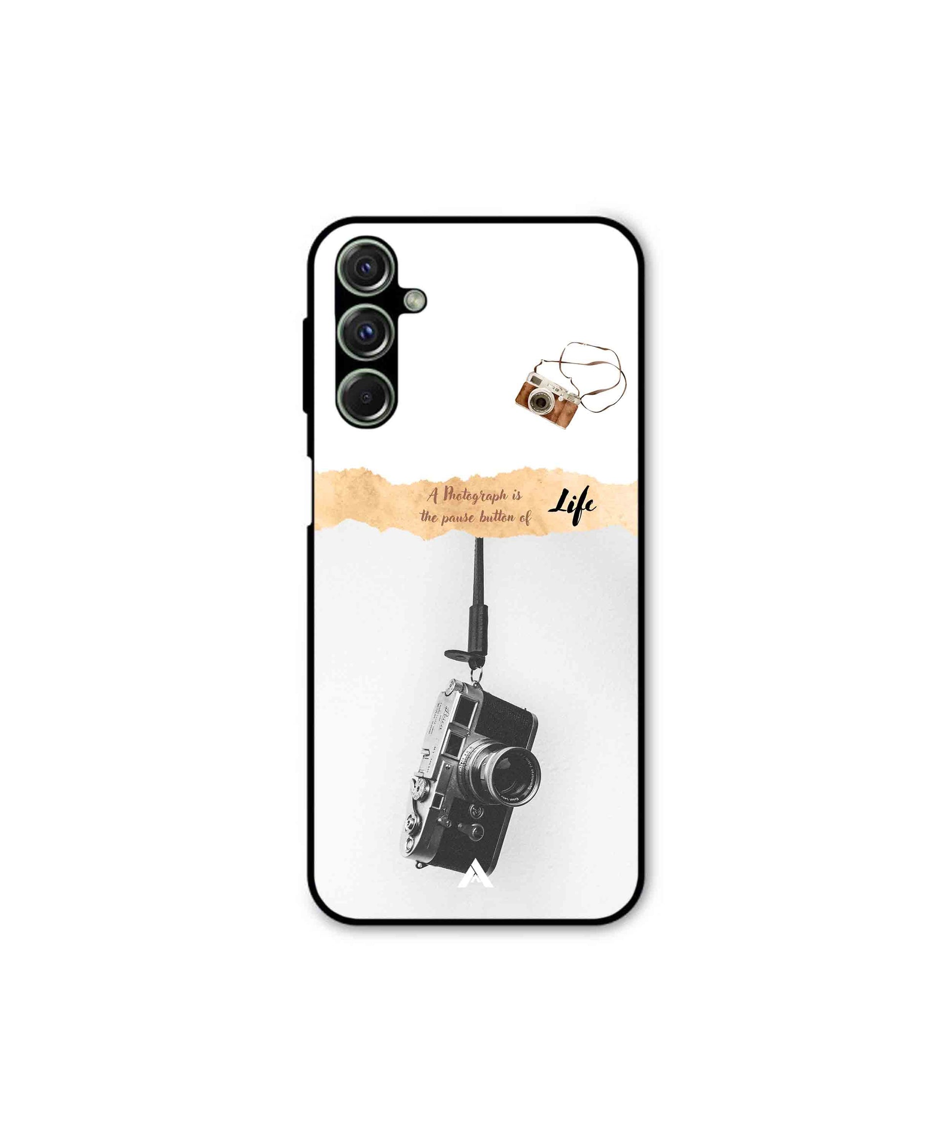Photograph of life Metal Back Cover Phone Case for Samsung Galaxy M34