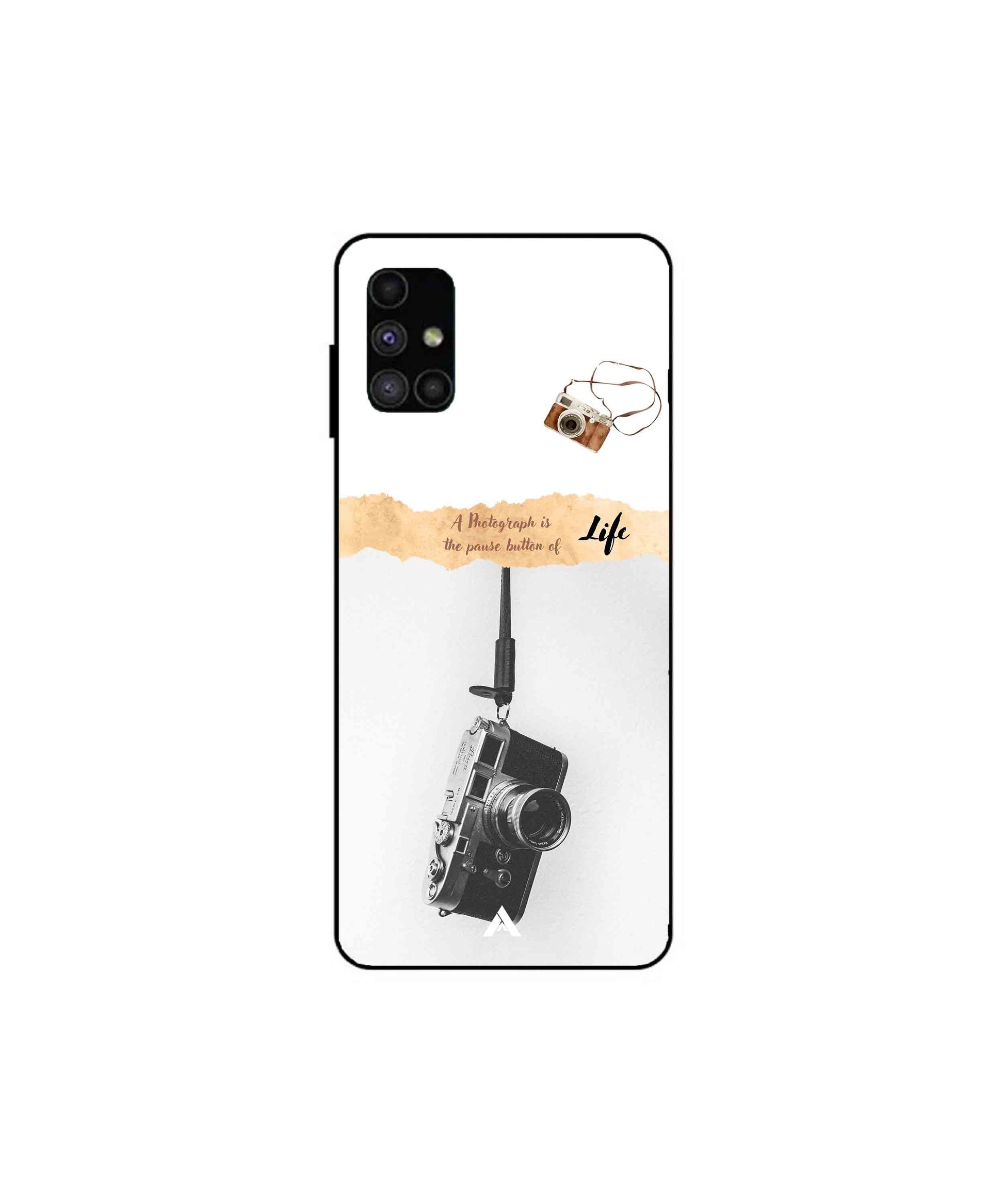 Photograph of life Metal Back Cover Phone Case for Samsung Galaxy M51