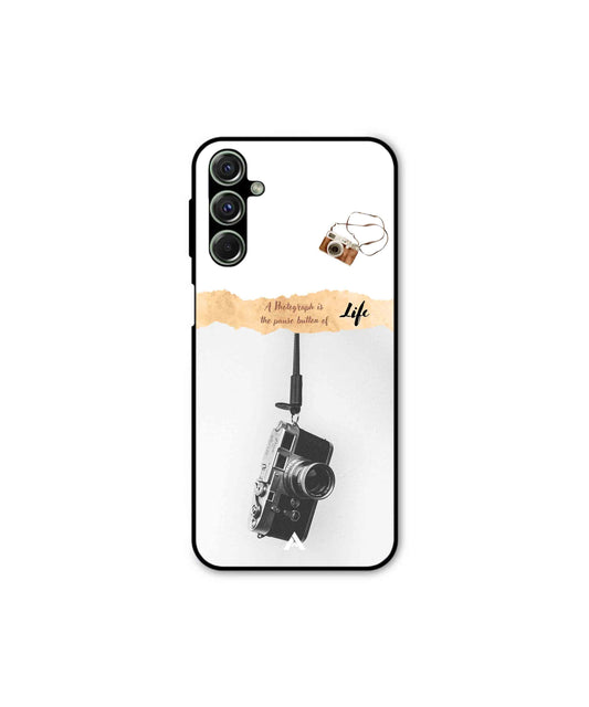 Photograph of life Metal Back Cover Phone Case for Samsung Galaxy M54