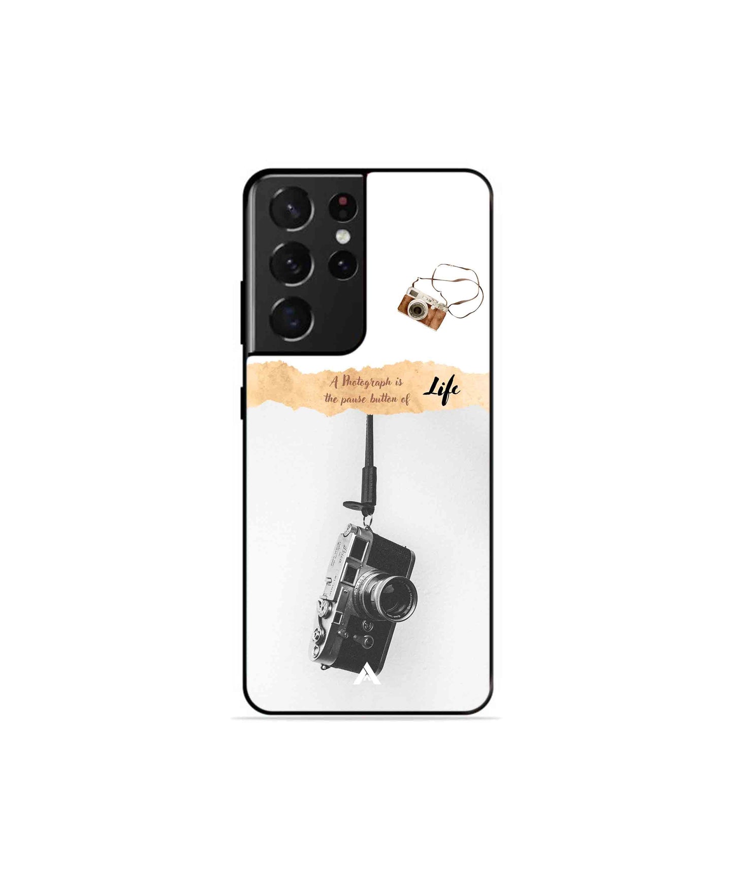 Photograph of life Metal Back Cover Phone Case for Samsung Galaxy S21 Ultra