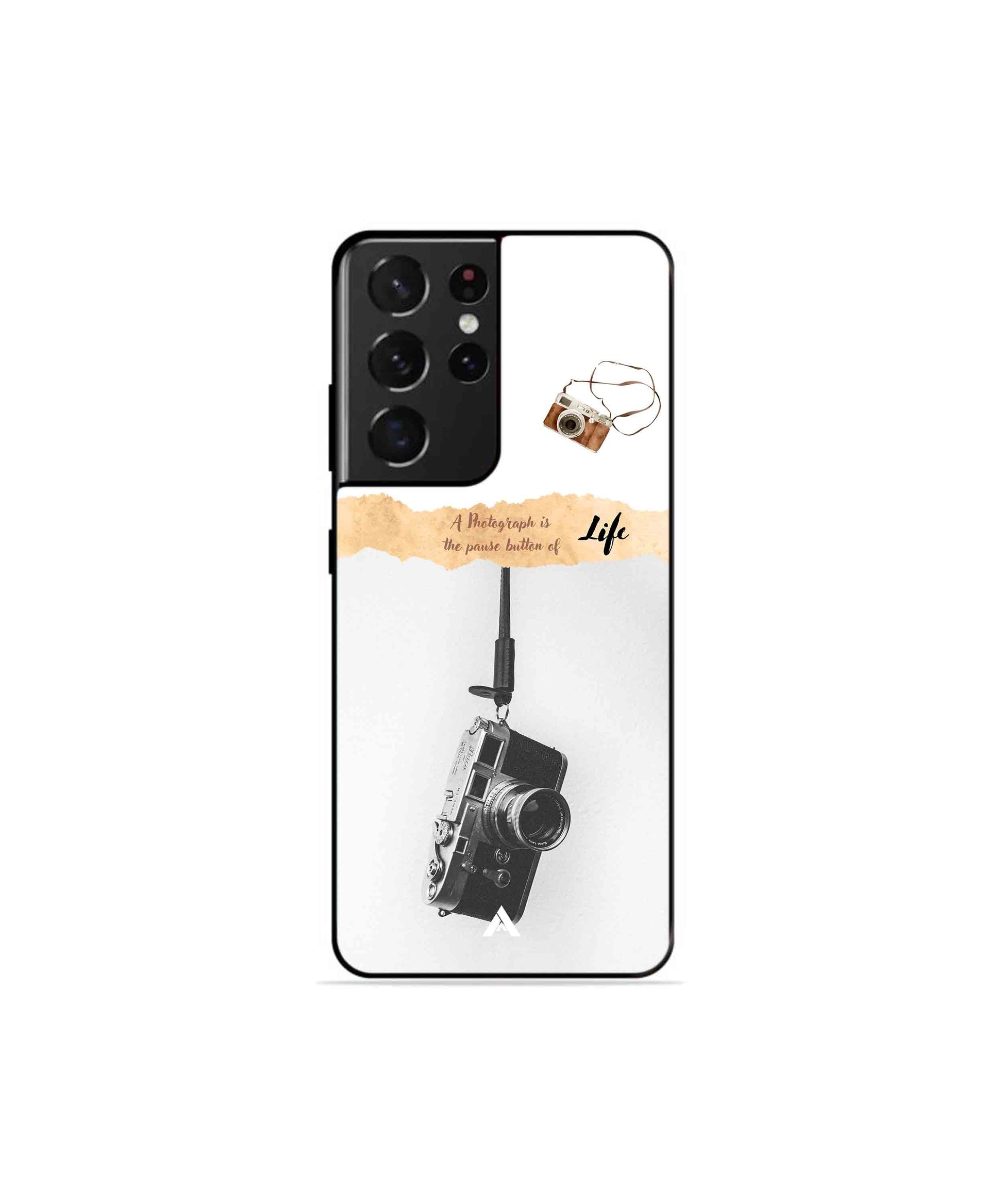 Photograph of life Metal Back Cover Phone Case for Samsung Galaxy S21 Ultra